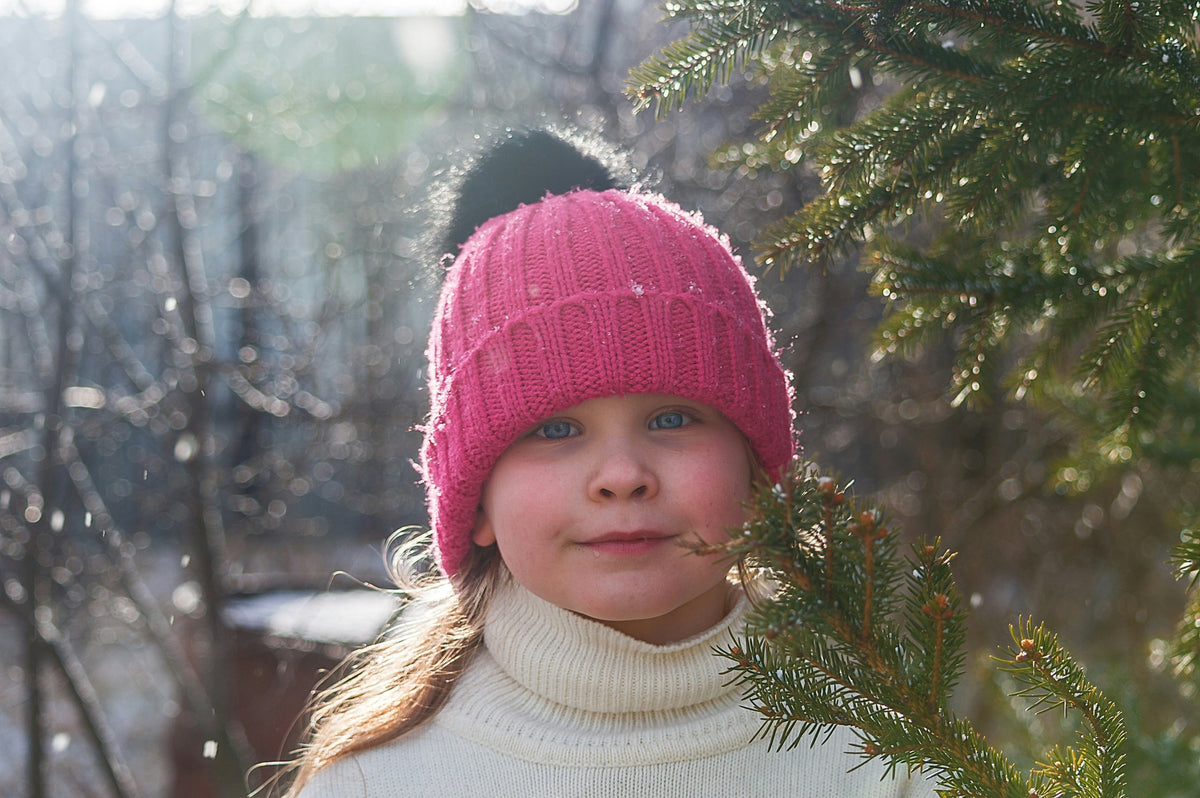 Faux Fur Pom Pom Hats for Kids: Style and Warmth Guide