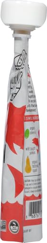 Serenity Kids 6+ Months Baby Food Pouches Puree Made With Ethically Sourced Meats & Organic Veggies | 3.5 Ounce BPA-Free Pouch | Wild Caught Salmon, Butternut Squash, Beet | 1 Count