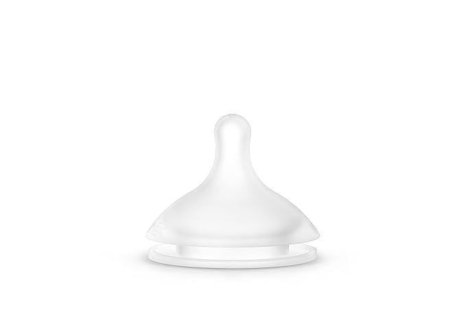 Suavinex Bonhomia Color Essence SX PRO Physiological Silicone Nipple, Pack of 2 Nipples, 0 Months, Slow Flow