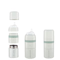 MILK & WATER All in One Baby Bottle & Baby Formula Dispenser On The Go, 5oz - Keeps Water Warm & Formula Fresh - Baby Formula Mixing Bottle with Anti Colic Nipple - Leak-Proof - 3+ Months (Green)
