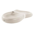 Keekaroo Peanut Changer Baby Vanilla– The Original Made in USA Easy-to-Clean Changing pad and The only Shell Over Foam, Fully Water Repellant