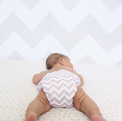 ALVABABY 6 Pack Cloth Diaper with 12 Inserts One Size Adjustable Washable Reusable Diaper Cover for Baby Girls and Boys