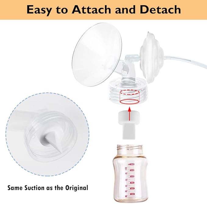 28mm Flange and Duckbill Valve Compatible with Spectra S1 Spectra S2 Spectra9 Plus Synergy Gold Breast Pump, Spectra Pump Parts S2 Parts S2 Accessories Replacement