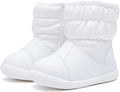 BMCiTYBM Baby Boy Girl Snow Boots Waterproof Winter Warm Booties Nonslip Lightweight Outdoor Shoes for First Walkers 6 9 12 18 24 Months(Infant/Toddler)