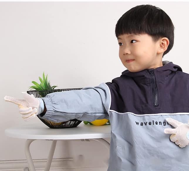 Thumb Sucking Guard Gloves Thumb Guard to Thumb Sucking Stop for Kids Nail Biting Stop and Five Fingers Sucking Stop for Baby (M)