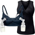 Supermom Hands Free Pumping and Nursing Bra - Hands Free Nursing Bra for Pumping - Breastfeeding Bras for Women