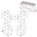 KAKIBLIN Baby Travel Pillow, Baby Neck Pillows for Car Seat, Upgraded Babies Head Pillow, Head and Neck Support Pillow for Car Seat, Pushchair, Travel(Twig)