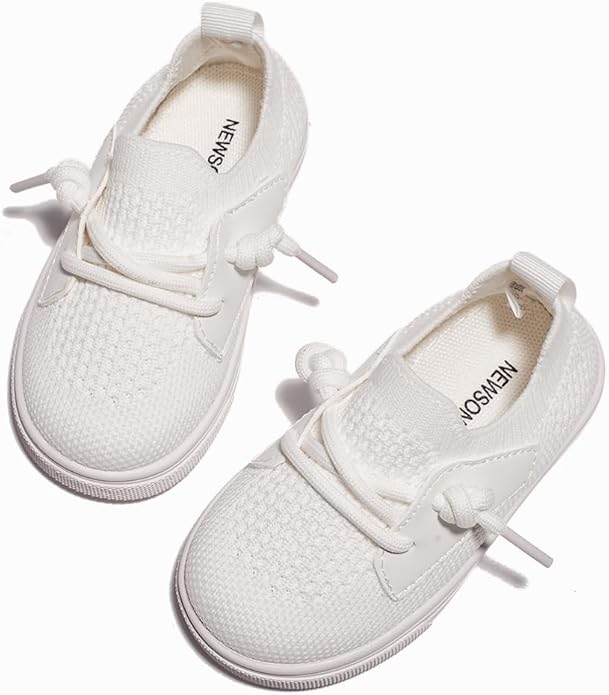 Newsonet Baby Shoes Boys Girls First Walking Breathable Non Slip Walker Sneakers Soft Sole 6 9 12 18 20 24 Months