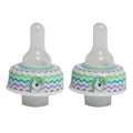 Refresh-a-Baby Reusable Bottle Top Nipple Adapter – Instantly Convert Any Bottle into a Sippy with Soft Silicone Nipples – Ideal for On-The-Go Feeding, BPA-Free, & Easy to Clean Pack of 2 (Unicorn)