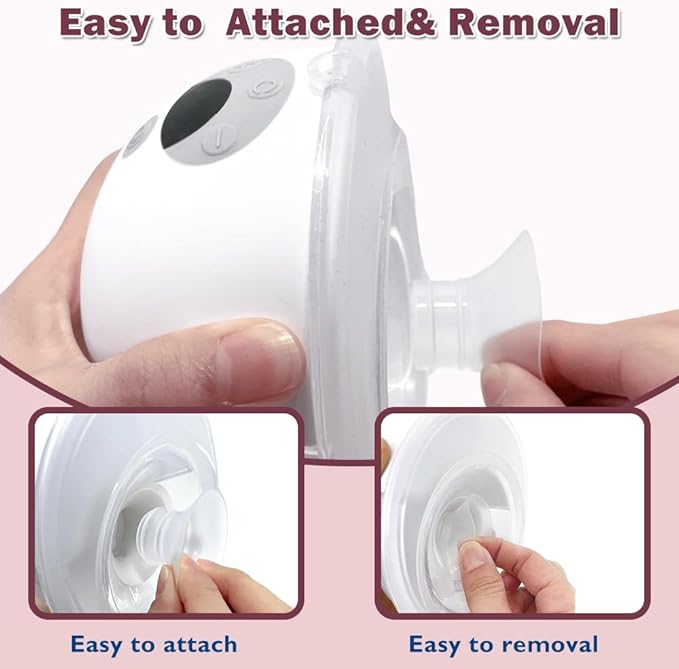 Flange Insert 18mm 6pcs Compatible with Momcozy M5/M9/M6/S12 Pro/V1 Pro/V2 Pro,for Spectra/Medela/MomMed/eufy/Lansinoh/Elvie Breast Pump, Fit for 24mm Flange/Shield of Most Pumps, Breastfeeding Parts