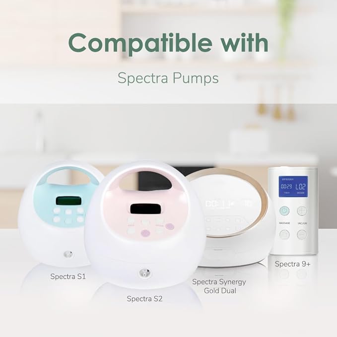 Maymom Pump Parts Compatible with Spectra S1 S2 9 Plus Synergy Gold Incl Duckbill Valve Silicone Membrane Not Original Spectra S1 S2 Replacement Pump Parts