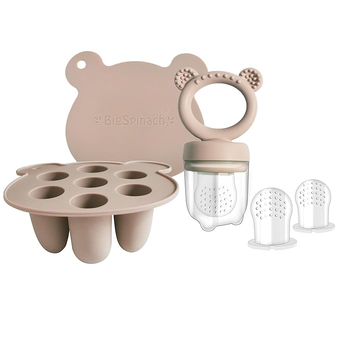 Frozen Breastmilk Teether & Baby Food Feeder Tray - Teething and Feeding