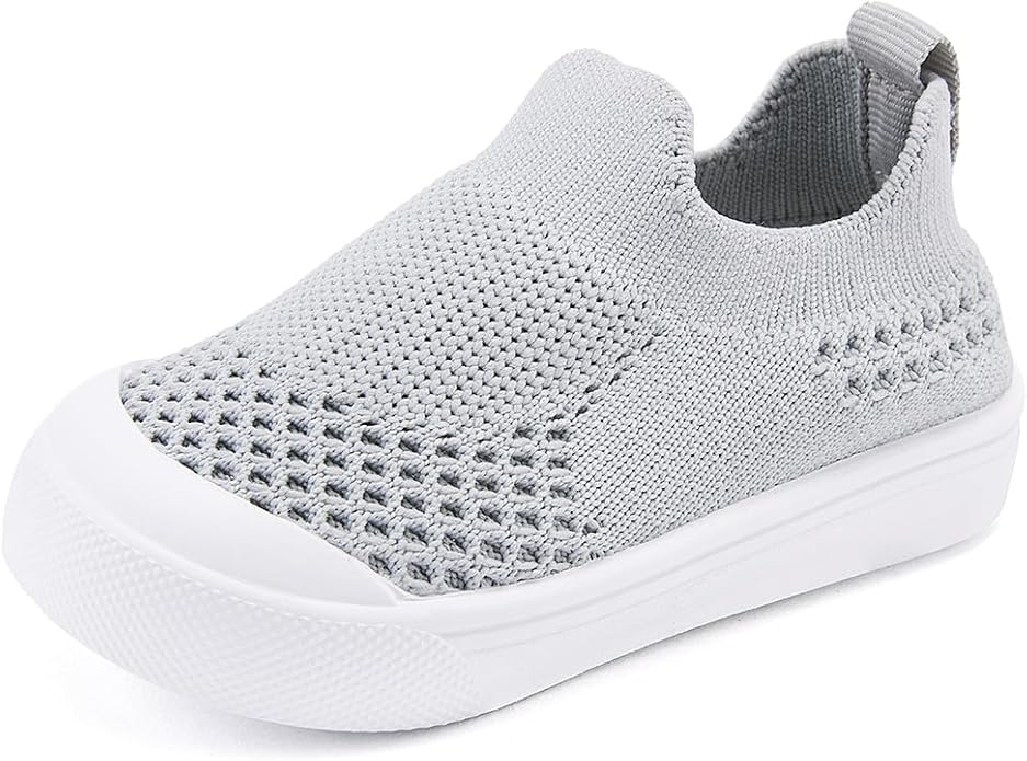 BMCiTYBM Baby Sneakers Girls Boys Lightweight Breathable Mesh First Walkers Shoes 6-24 Months