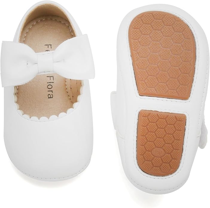 Soft Sole Baby Shoes - Infant Baby Walking Shoes Moccasins Rubber Sole Crib Shoes