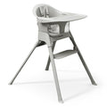 Mompush Olli 7-in-1 Convertible High Chair for Babies and Toddlers – Adjustable Height & Footrest, Dishwasher-Safe Tray, Compact Foldable Design for Easy Storage & Travel, Lightweight Yet Durable