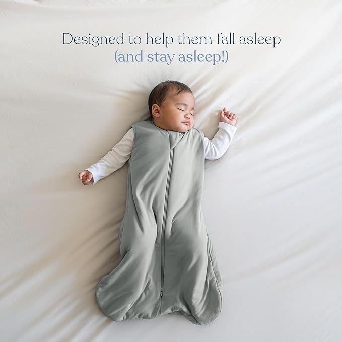 HALO SuperSoft Bamboo Wearable Blanket 1.5 TOG – Buttery Soft, Plush Baby Sleep Sack for Newborns, Infants & Toddlers, Hip-Healthy Design, Machine Washable, 6-12 Months, Medium, Mauve