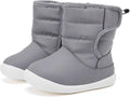 BMCiTYBM Baby Boy Girl Snow Boots Waterproof Winter Warm Booties Nonslip Lightweight Outdoor Shoes for First Walkers 6 9 12 18 24 Months(Infant/Toddler)
