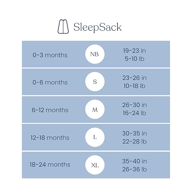 HALO SuperSoft Bamboo Wearable Blanket 1.5 TOG – Buttery Soft, Plush Baby Sleep Sack for Newborns, Infants & Toddlers, Hip-Healthy Design, Machine Washable, 6 – 12 Months, Medium, Blue Fog