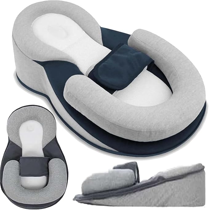 Lounger Pillow Cushion Reflux Breastfeeding Pillow Anti Overflow Pillow Rest Nest Bed