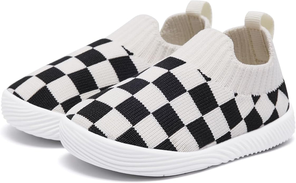 MORENDL Baby Toddler Walking Socks Non-Slip Breathable Unisex Casual Sneakers
