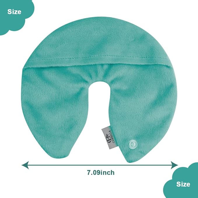 Hot Cold Gel Bead Breast Therapy Pack,Breast Ice Packs for Breastfeeding,Relief for Breastfeeding,Nursing Pain, Mastitis,Engorgement,Plugged Ducts, Boost Milk Let-Down & Production (#8 Blue)