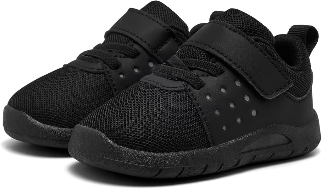 MORENDL Toddler Baby Shoes 0-4 Years Boy Girl Lightweight Breathable Non-Slip Sports Sneakers Running Walking Tennis Barefoot Shoes