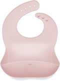 Ali+Oli Silicone Bib Waterproof Silicone Bibs for Babies & Toddlers Adjustable Feeding Bibs with Food Catcher Feeding Bucket