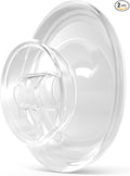 Elvie Stride Breast Pump Breast Shield - 28mm - Nipple Flange for Pumping Breast Milk - Accessories & Breastfeeding Essentials for Electric Pumps - BPA Free, Dishwasher Safe - 2 Pack