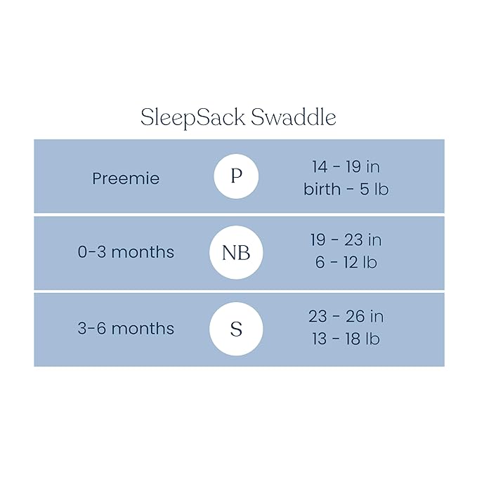 HALO 100% Cotton Sleepsack Swaddle, 3-Way Adjustable Wearable Blanket, TOG 1.5, Birds, Small, 3-6 Months