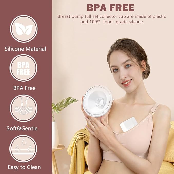 1pcs Silicone Flange 17mm Compatible with Momcozy S12 Pro/S9 Pro/TSRETE S12/kmaier S12 Breast Pump，Flange Wearable Breast Pump Replacement Accessories,Shield 17mm Flange Parts