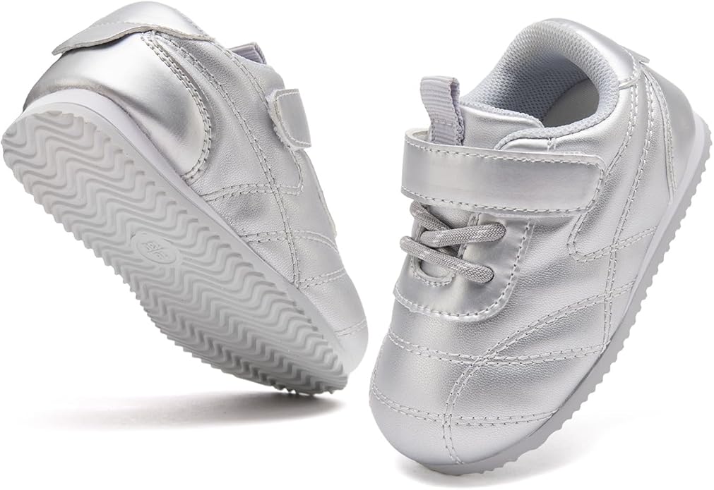 BMCiTYBM Baby Shoes Infant Boy Girl First Walker Shoes Toddler Walking Shoes Lightweight Non-Slip Sneakers for 6 9 12 18 24 Months