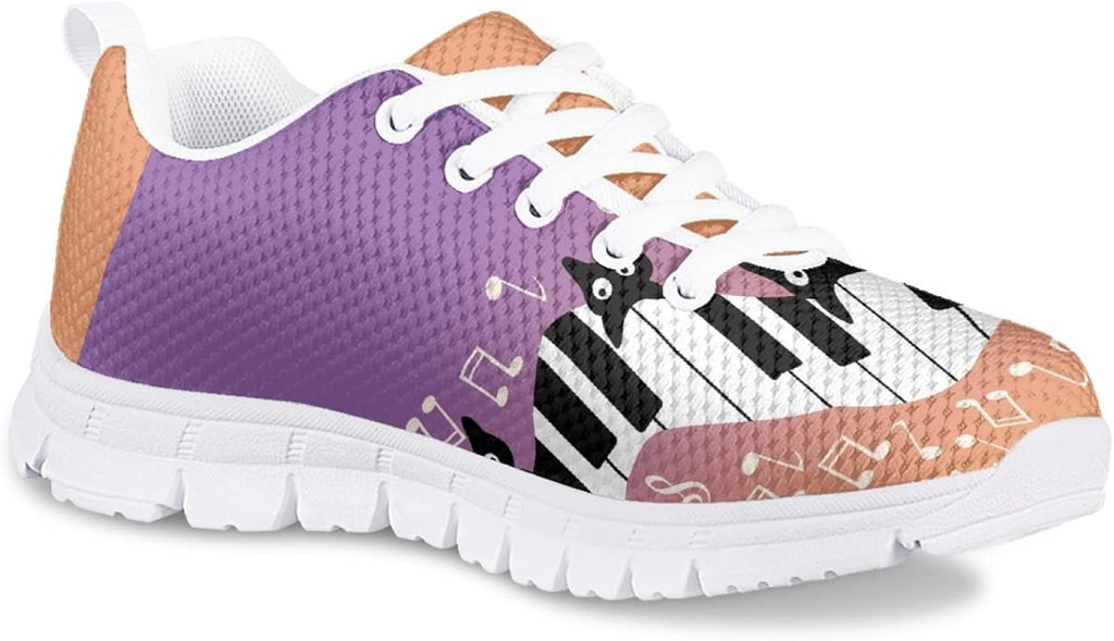 MARSVOVO First Shoes for Walking Boy Girl Athletic Lightweight Flexible Lace-up Breathable Running Shoes Casual Classic Comfortable Non Slip Play Sport Learning to Walk Toddler Girl Sneakers