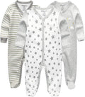 Kiddiezoom Baby and Toddler Boys'Snug Fit Footed One-Piece Romper Jumpsuit Cotton Cotton Footed Outfit
