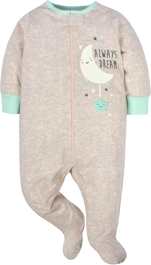 Gerber Baby Boys 4 Pack Sleep 'N Play Footie