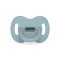 Color Essence SX PRO Silicone Baby Pacifier 1Pk, Made with 100% Soft Silicone, Baby Essentials Perfect for Breastfeeding Babies, Designed in Spain, 6-18 Mths, Immensity Blue
