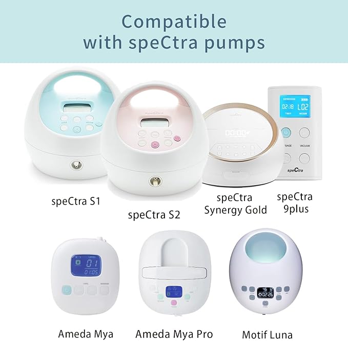 29mm Flange Compatible with Spectra S1 S2 9 Plus Synergy Gold Breastpump Replacement to Spectra Pump Parts and Flange; Not Original; Replaces Shield