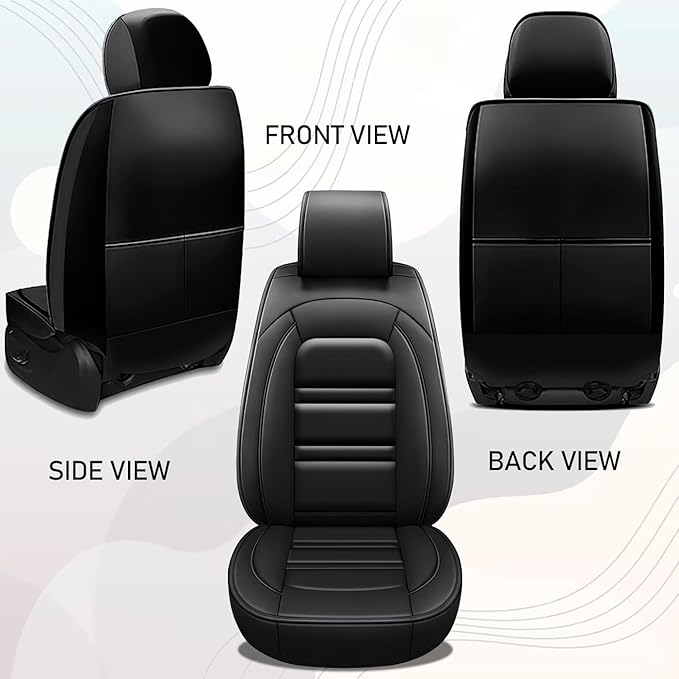 Seat Cover for Lexus Car rx300 1999-2003 | Car Seat Covers Front Seats, Waterproof Seat Protectors, Automotive Front Seat Covers (Front Seat, Black)