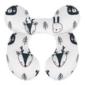 KAKIBLIN Baby Travel Pillow,Upgraded Baby Neck Pillows for Car Seat,Baby Support Pillow,Infant Neck Pillow for Toddler Head and Neck,Newborn Head Support for Car Seat,Pushchair (Black Bear)