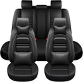 Car Seat Covers for Dodge ram 2500 2004-2011 | 5-Seats Seat Covers, Waterproof Seat Protectors, Automotive Seat Covers (Full Set with Pillow,Black)