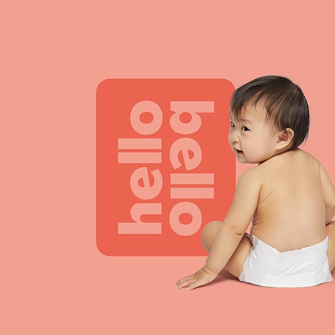 Hello Bello Premium Baby Diapers Size 4, 21 Count of Disposable, Extra-Absorbent, Hypoallergenic Baby Diapers with Snug and Comfort Fit, Alphabet Soup