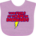 inktastic These Fools Put My Cape on Backwards ® Baby Bib