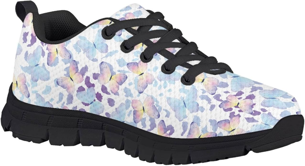 MARSVOVO First Shoes for Walking Boy Girl Athletic Lightweight Flexible Lace-up Breathable Running Shoes Casual Classic Comfortable Non Slip Play Sport Learning to Walk Toddler Girl Sneakers