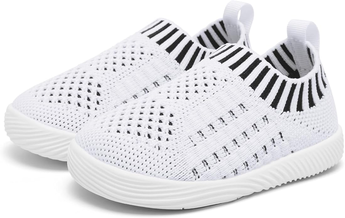 MORENDL Baby Toddler Walking Socks Non-Slip Breathable Unisex Casual Sneakers