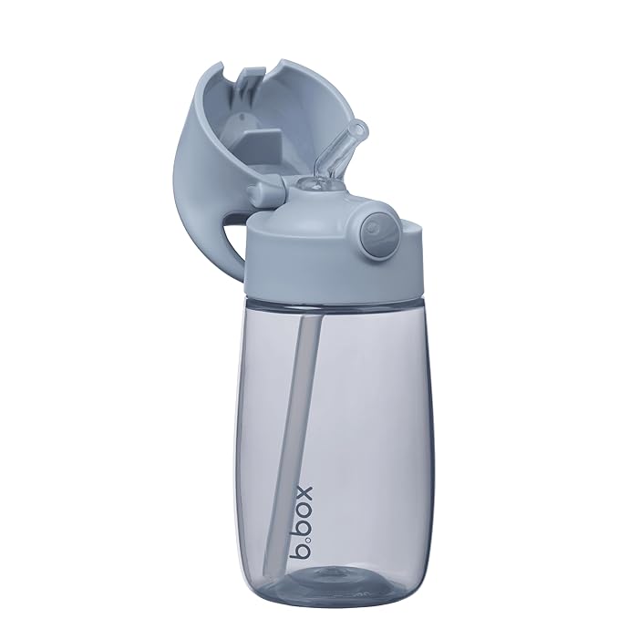 b.box 13 oz Drink Bottle Jnr - Leakproof Water Bottle for Kids & Toddlers, Easy Clean, Dishwasher Safe, BPA Free, Ideal for School, Home & Travel (Chill Out, 13 oz)