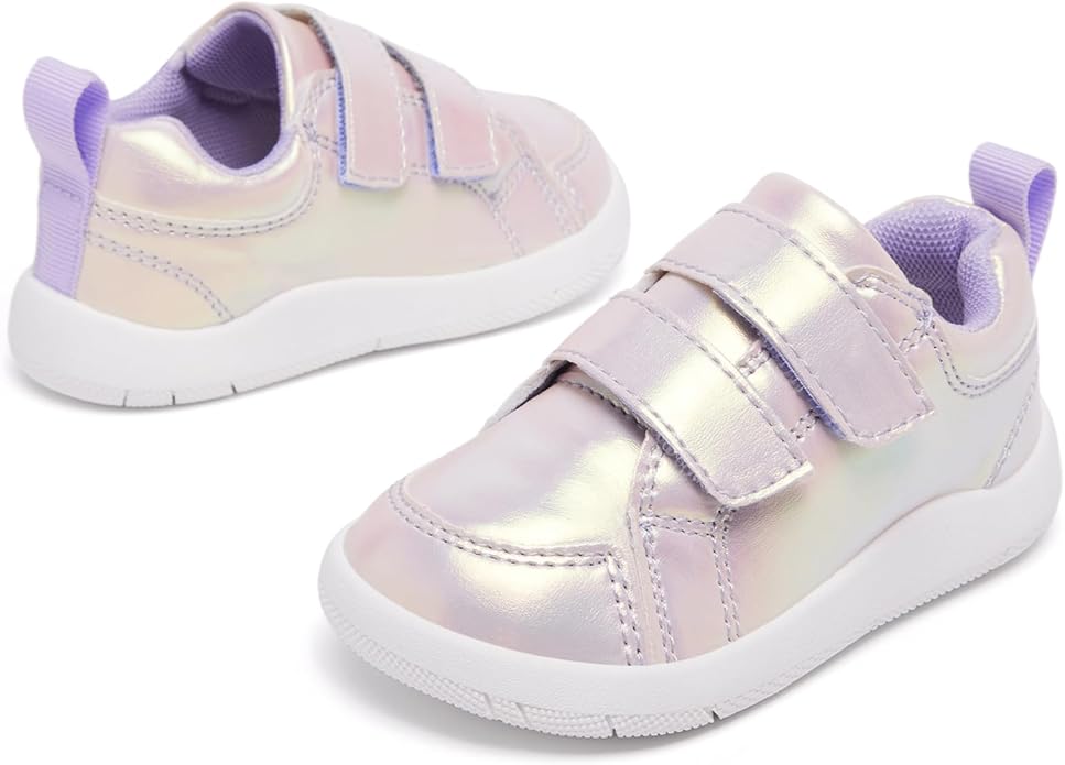 MORENDL Wide Toe Box Shoes Toddler Barefoot Shoes Baby Walking Shoe Boy Girl Non-Slip Zero Drop Minimalist Sneakers Comfort Tennis Outdoor Activities