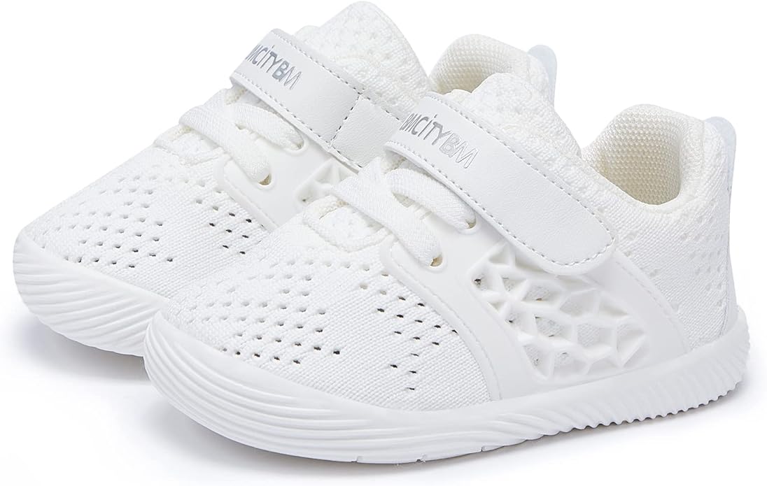 BMCiTYBM Baby Boy Girl Shoes Breathable Mesh Walking Shoes Lightweight Non-Slip Sneakers Infant First Walkers 6 9 12 18 24 Month