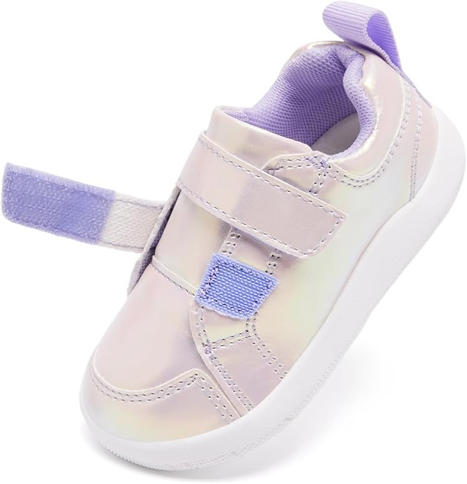 MORENDL Wide Toe Box Shoes Toddler Barefoot Shoes Baby Walking Shoe Boy Girl Non-Slip Zero Drop Minimalist Sneakers Comfort Tennis Outdoor Activities