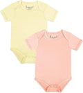 Jimonda Baby Bodysuits Rayon from Bamboo Short Sleeve Baby Boys Girls Rompers Soft Outfits Newborn Clothes