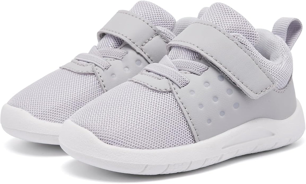 MORENDL Toddler Baby Shoes 0-4 Years Boy Girl Lightweight Breathable Non-Slip Sports Sneakers Running Walking Tennis Barefoot Shoes