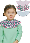 Konny Baby Bibs Set, 360 ° Rotate, Soft and Absorbent Bandana Drooling for Boys Girls baby Essentials